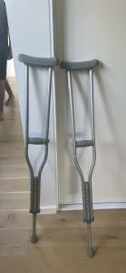 Crutches for leg 