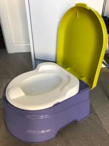 InfaSecure Toti Potti 4 in 1 Step stool and potty training seat