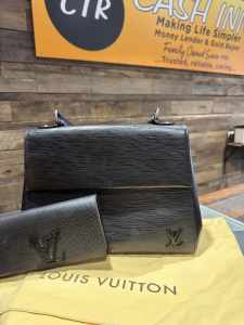 Louis Vuitton Black MM Cluny Handbag & Wallet  👜 Revesby Bankstown Area Preview