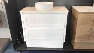 Fienza Vanity cupboard cabinet drawers Hamptons French Provincial