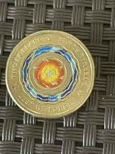 RARE AUSTRALIAN $2 LEST WE FORGET ETERNAL FLAME 2018 COIN