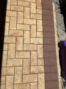 Wanted: WANTED - Red and Cream Pavers