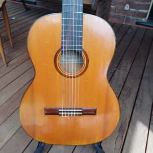 Vintage Fuji G-60 Acoustic Nylon String Classical Guitar Made in