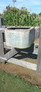 Hanging “Over-Fence” Animal Feeder Trough (or Beautiful Planter!) x2
