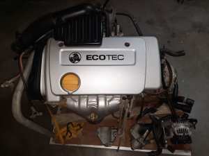 Engine and gearbox for Holden Barina (2001 to 2005) 8400 km only
