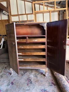 Wooden Art/ drafting cupboard/ cabinet