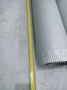 Flue standard size for gas and combustion heater