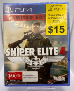 Sniper Elite 4 On PlayStation 4 (PS4)