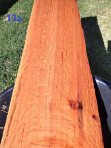 Sheoak Timber Slab no.13a (2.11m x 23 - 39cm x 30mm)