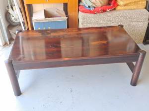 Pine stained coffee table