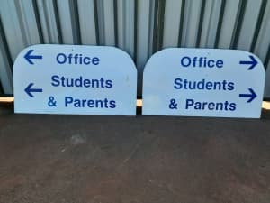 Office students & parents signs $20 each