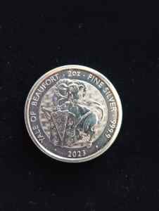 Silver Coin 2 oz Bullion