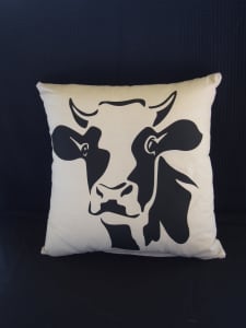 Handmade Cow Cushion Pillow