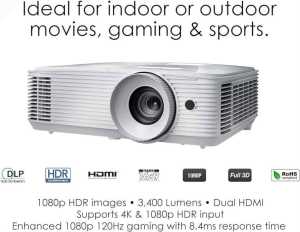 Optima HD27 1080P Home Theater Projector