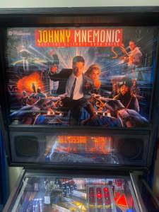 Johnny Mnemonic Williams Pinball Machine