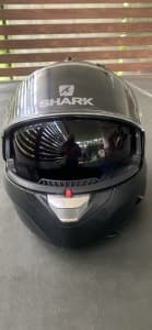 Shark Evo 1 helmet, in good condition with Intercom/Bluetooth system