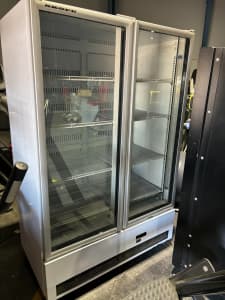 Skope double door commercial fridge