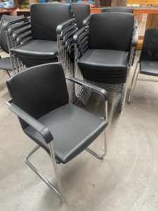 Wilkhahn 178/7 ON Cantilever boardroom/reception CHAIRS - $125 ea
