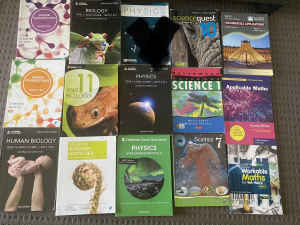 ATAR /high school books most n excellent condition, $20 each