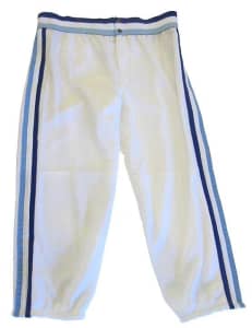 AK - Double Knit Baseball Pants (White/Powder/Royal) Size: 2XL - New