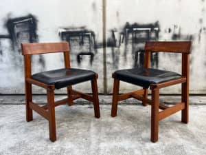 Restored Mid-Century Chairs in Rosewood