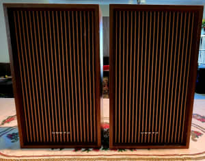 Rare vintage 70s ONKYO Made in Japan Hifi Speakers S-100 20W 2 way