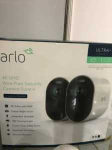 Arlo Ultra 4K UHD wire free security camera system