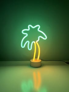 Palm tree LED light