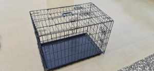 USED Taily Pet Crate Foldable Metal Frame Dog Rabbit Cage Playpen 30