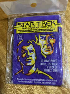 1979 Startrek The Motion Picture - 10 Movie Photo Cards
