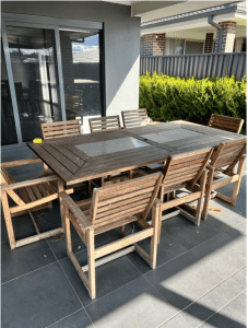 outdoor table set
