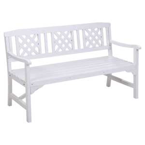 Gardeon Outdoor Garden Bench Wooden Chair 3 Seat Patio Furniture Loun
