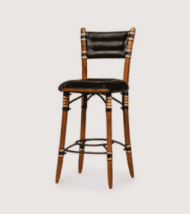 Pacific Green - Cafe Barstool BLACK
