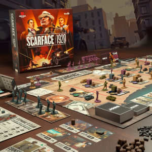 Scarface 1920 Mafia Area Control/Deck-building Game