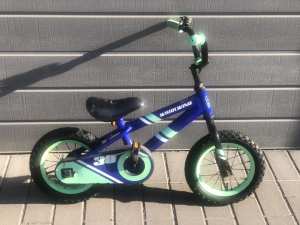 30cm childs blue bicycle