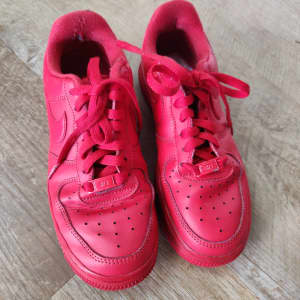NIKE Air Force 1 Red - Low Triple Red - Size US 5.5 UK5 EUR38