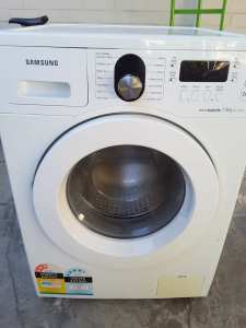 7.5kg Samsung front loader washing machine,works great