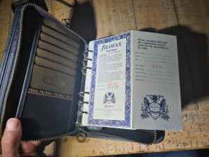 Filofax Vintage Pocket Cosmic Organiser******2000