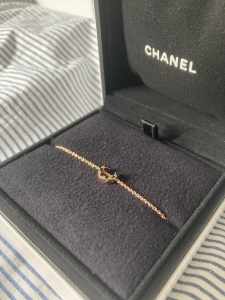 Chanel Coco Crush Beige Gold Bracelet