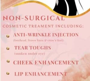 Skin whitening infusion and Cosmetic injectables 