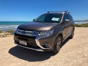 2015 MITSUBISHI OUTLANDER EXCEED (4x4) 6 SP AUTOMATIC 4D WAGON