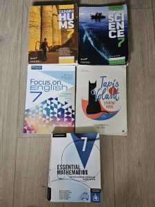 Cambridge Essentials Year 7 high school books x5 vgc 