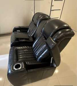 Leather recliners RRP $5000