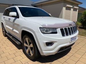 2014 Jeep Grand Cherokee Overland (4x4) 8 Sp Automatic 4d Wagon