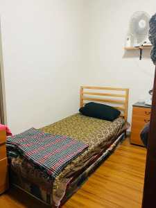 City furnished twin-share room single-bed available 02 May