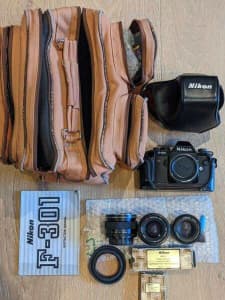 Nikon F301 camera kit