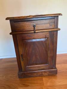 Mahogany solid wooden cabinet for bedroom or hallway