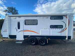 2013 Jayco Expanda Outback Caravan - 21ft - Sleeps 4 - Immaculate Cond