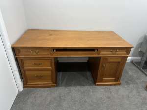 Timber office desk