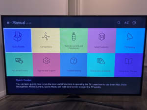 Samsung UHD 4K 55” Smart TV for sale